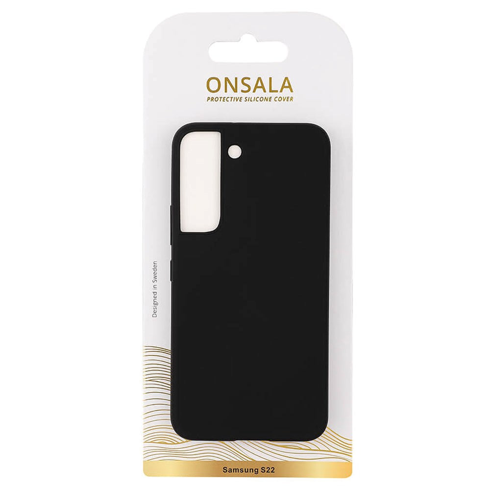 Samsung Galaxy S22 Gear Onsala Collection Liquid Silicone Case - Black