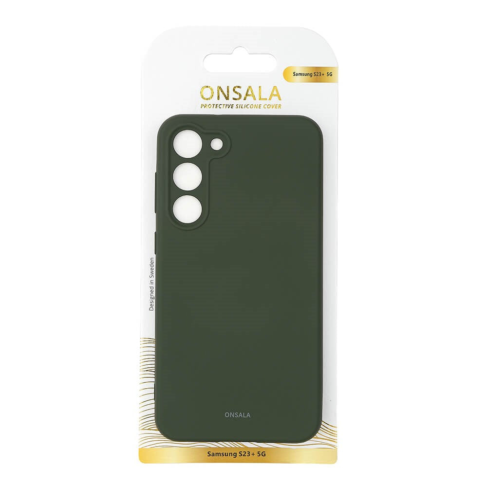 Samsung Galaxy S23+ (Plus) GEAR Onsala Silicone Case - Dark Green