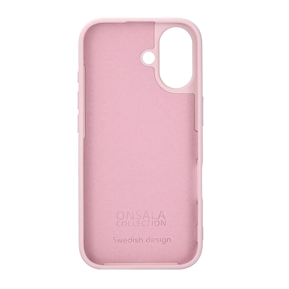 iPhone 17 Onsala Silicone Case - Chalk Pink
