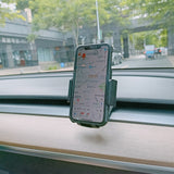 Mobile Phone Holder for Tesla Model 3 / Model Y (2020-22) - Ventilation System - Black