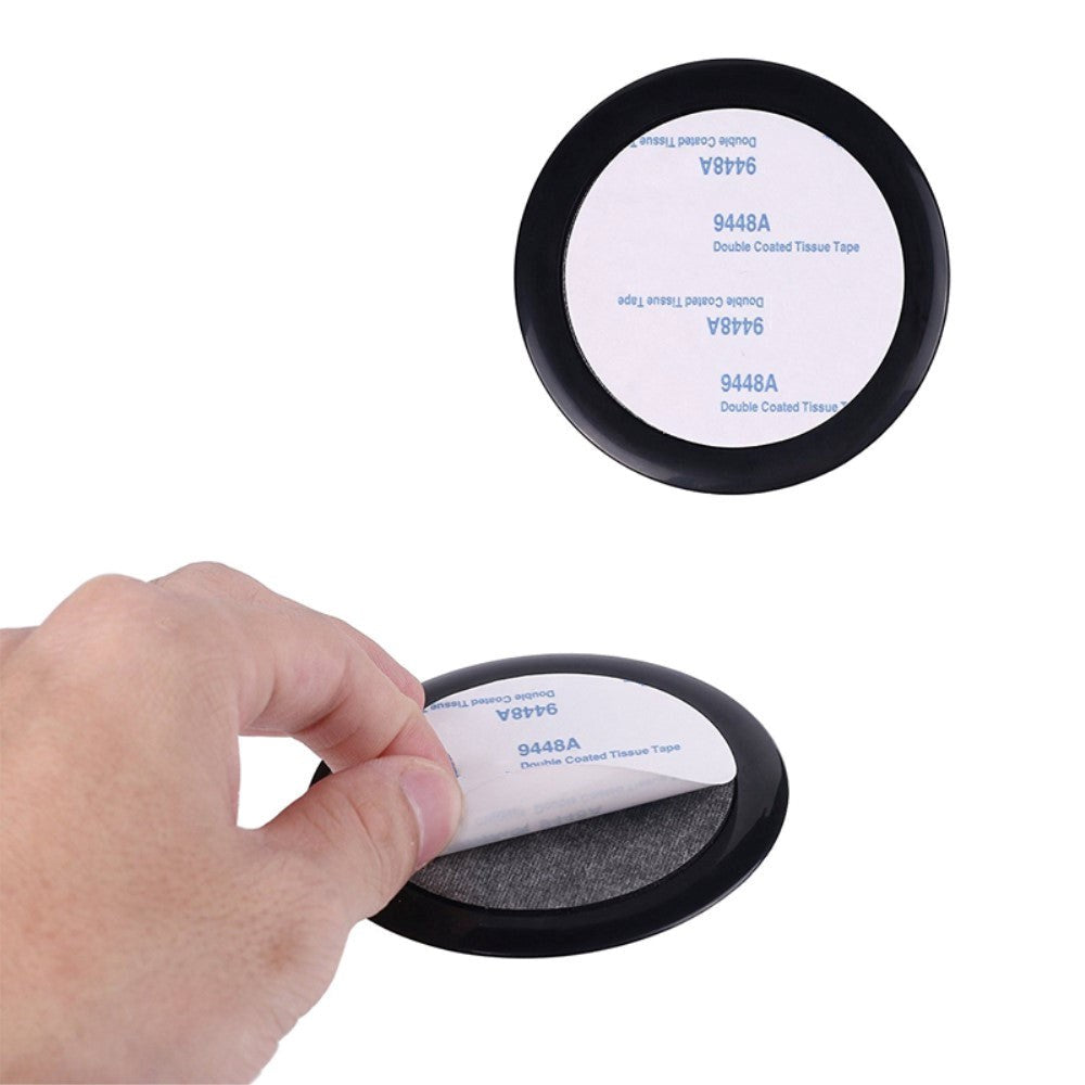 Adhesive Plate for Suction Cups - Small - Black