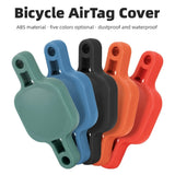 AirTag Plastic Case w. Bicycle Mounting - Orange