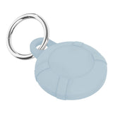 AirTag Silicone Case with Key Ring - Greyish Blue