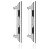 Apple Watch (42/44/SE/45/46/49mm) Strap Connector 22mm - Silver