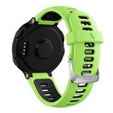 Universal Garmin 15mm Silicone Strap w. Tool - Green / Black