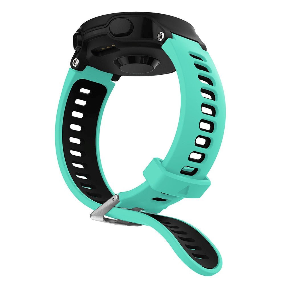 Universal Garmin 15mm Silicone Strap w. Tool - Blue / Black