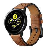 Smartwatch Universal Leather Strap (20mm) - Brown