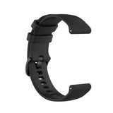 Smartwatch Silicone Strap (18mm) Chequered - Black