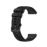 Smartwatch Silicone Strap (18mm) Chequered - Black