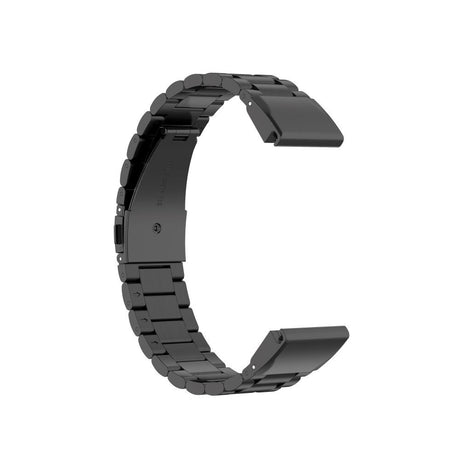 Garmin Forerunner 945 Stainless 22mm QuickFit Steel Strap w. Pins - Black