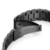 Garmin Forerunner 945 Stainless 22mm QuickFit Steel Strap w. Pins - Black