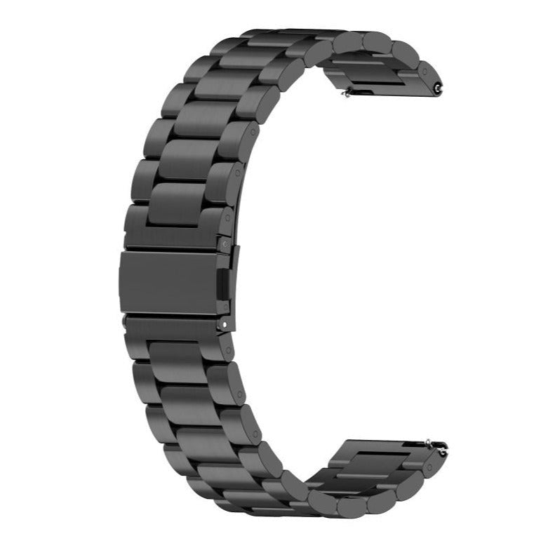 Smartwatch Strap Stainless Steel (20mm) - Black