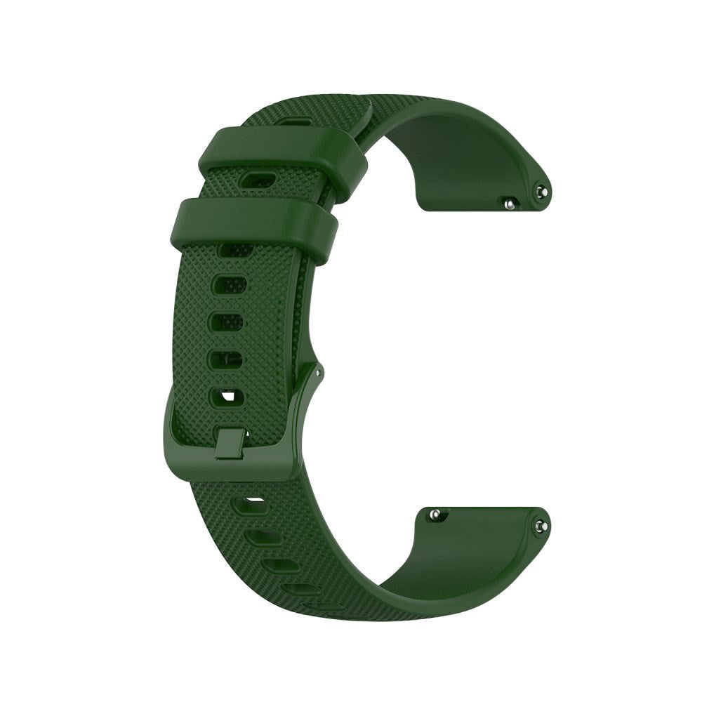 Smartwatch Silicone Strap (22mm) Chequered - Green