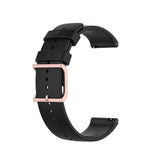 Smartwatch Silicone Strap (20mm) Chequered - Black