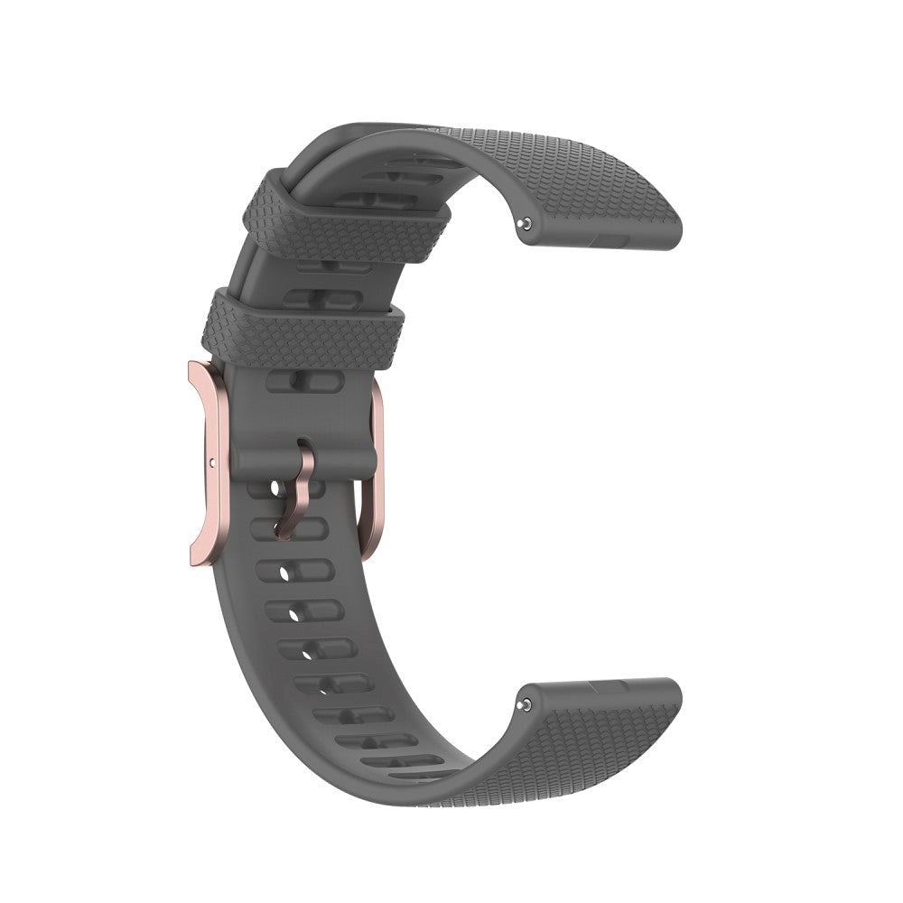 Smartwatch Silicone Strap (20mm) Chequered - Grey