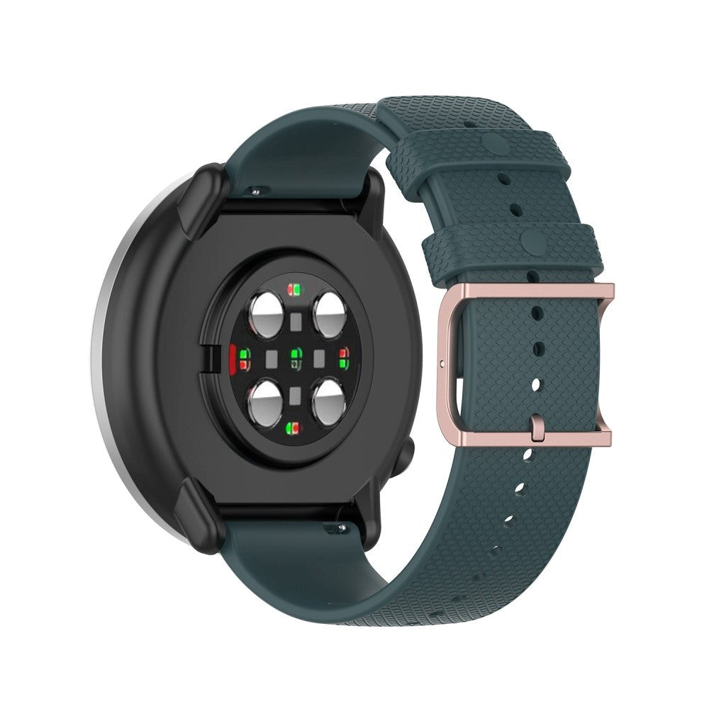 Smartwatch Silicone Strap (20mm) Chequered - Green