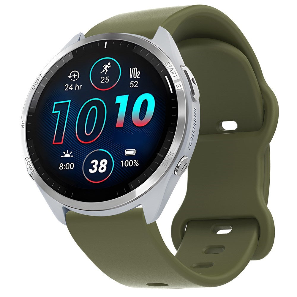 EIDERWOOD Universal Silicone Strap (18mm) – Green