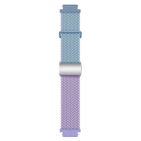Universal 18mm EIDERWOOD Woven Watch Strap - Blue / Purple