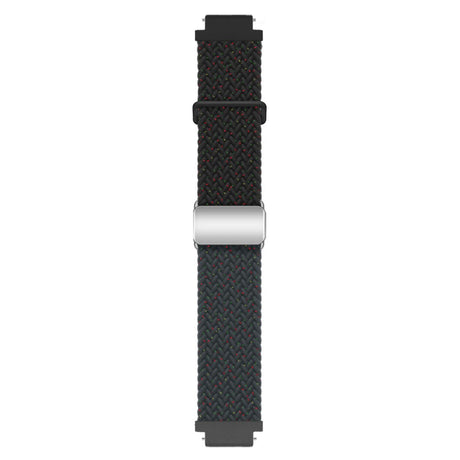Universal 18mm EIDERWOOD Woven Watch Strap - Black / Blue