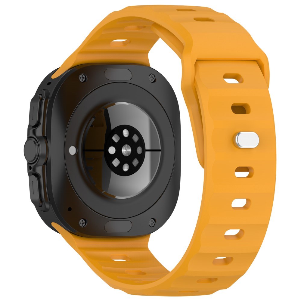 EIDERWOOD Samsung Galaxy Watch Ultra (47mm) Silicone Strap with Buckle - Orange