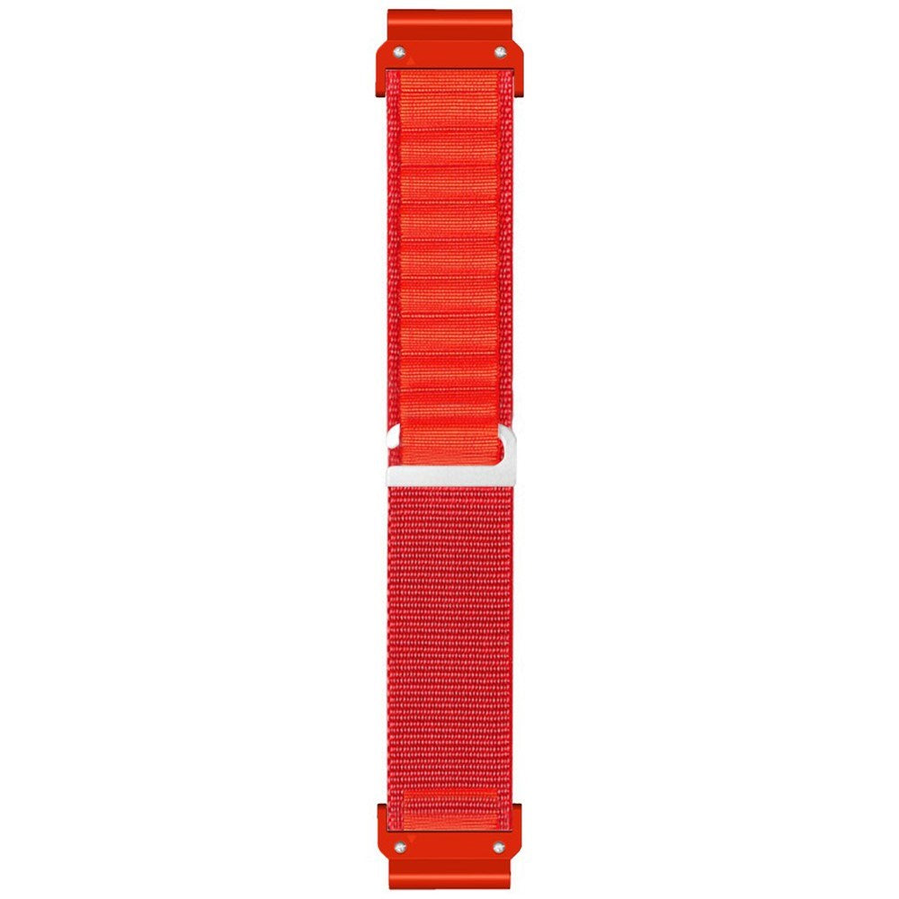 Universal Garmin 22mm QuickFit EIDERWOOD Nylon Strap - Red
