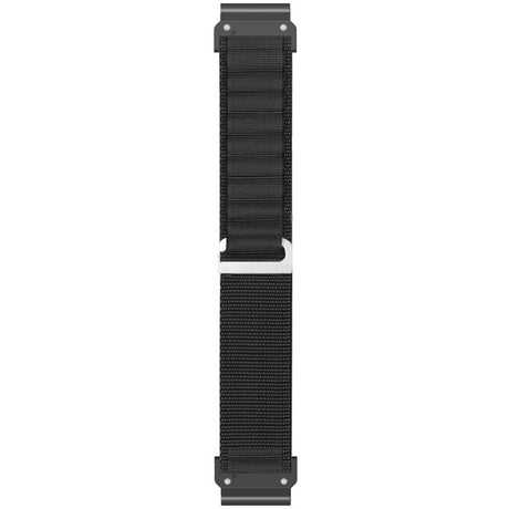 Universal Garmin 26mm Quick Release EIDERWOOD Nylon Strap - Black
