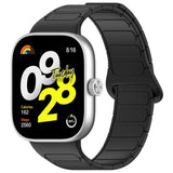 Xiaomi Smart Band 9 Pro / 8 Pro Two-Tone Magnetic Flexible Plastic Strap - Black