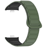 Xiaomi Smart Band 9 Pro / 8 Pro Two-Tone Magnetic Flexible Plastic Strap - Green / Black