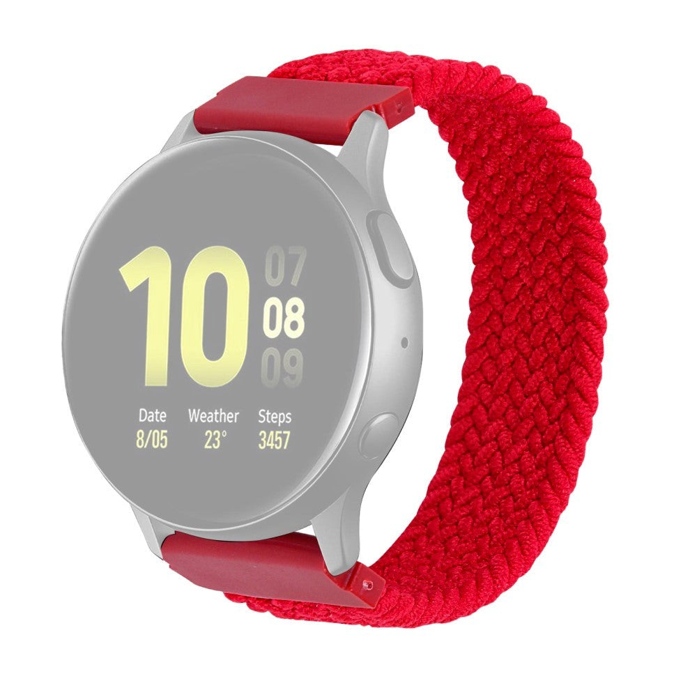 Universal Elastic Nylon Strap (22mm) - Red