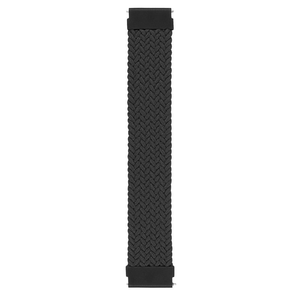 Universal Elastic Nylon Strap (20mm) - Black