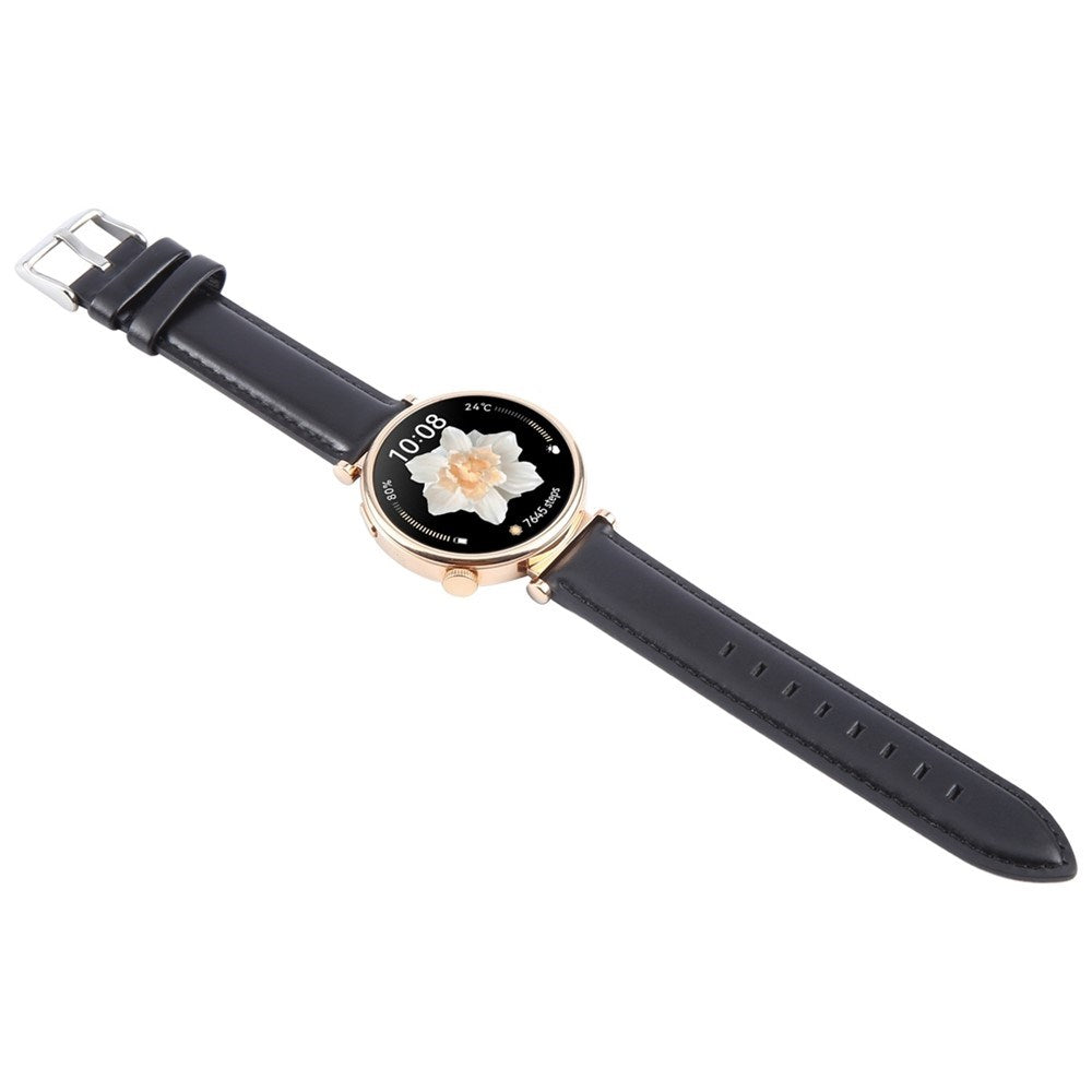 Universal 18mm Leather Watch Strap EIDERWOOD - Black