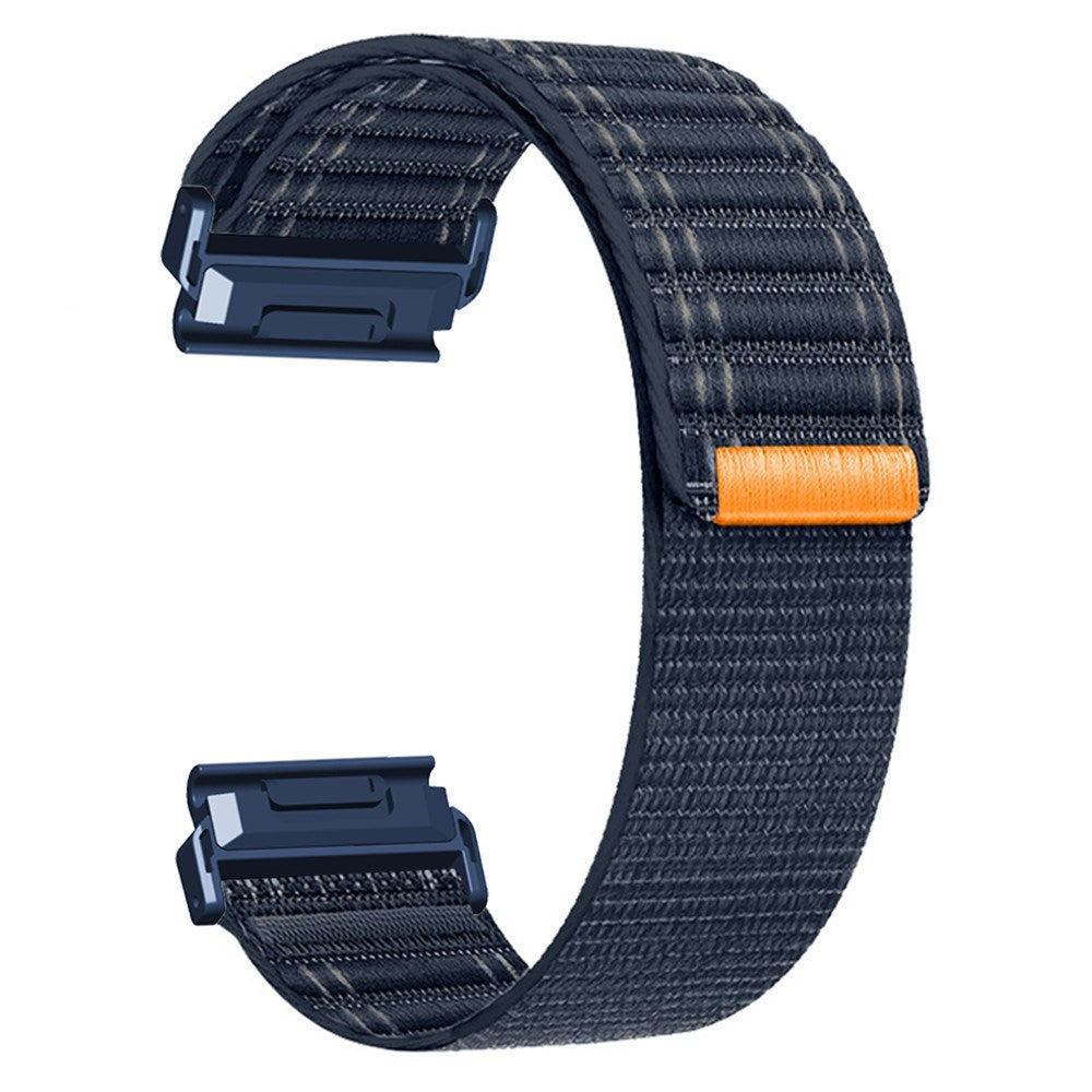 Universal Garmin 22mm QuickFit EIDERWOOD Nylon Loop Watch Strap - Blue