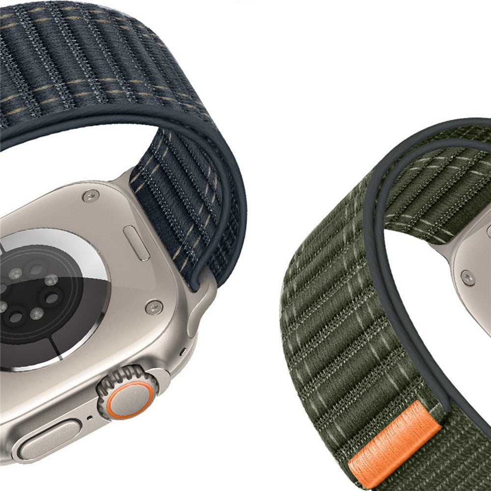Universal Garmin 22mm QuickFit EIDERWOOD Nylon Loop Watch Strap - Blue