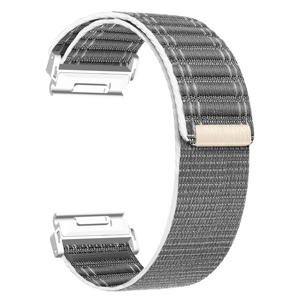Universal Garmin 22mm QuickFit EIDERWOOD Nylon Loop Watch Strap - Grey