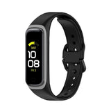 Samsung Galaxy Fit2 Silicone Strap - Black / Grey