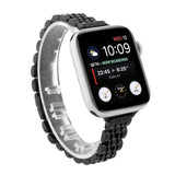 Apple Watch (38/40/SE/41/42mm) Stainless Steel Strap - Black