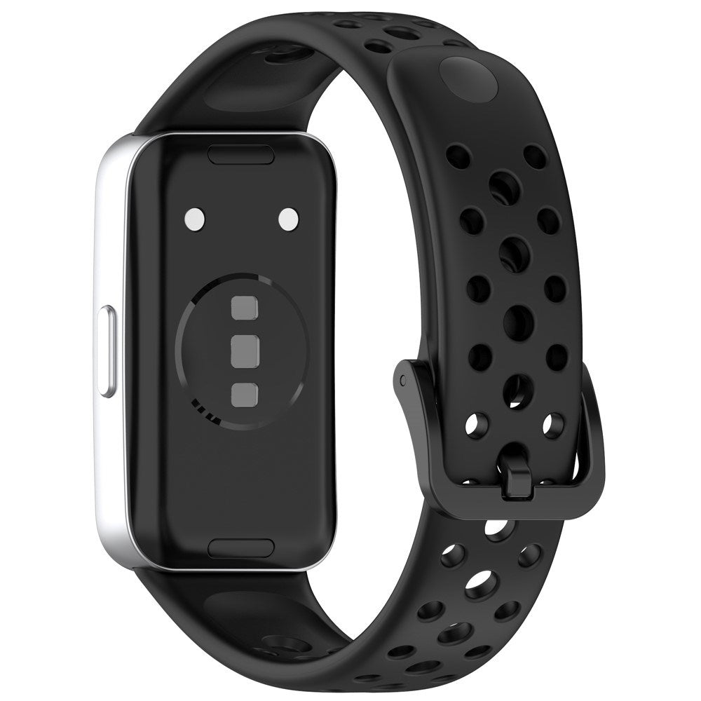 Huawei Band 10 / 9 / 8 EIDERWOOD Silicone Strap – Black