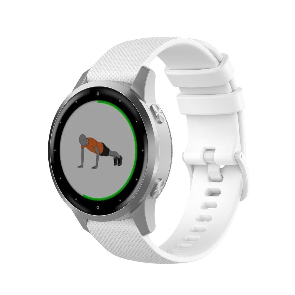 Smartwatch Universal Silicone Strap (18mm) - White