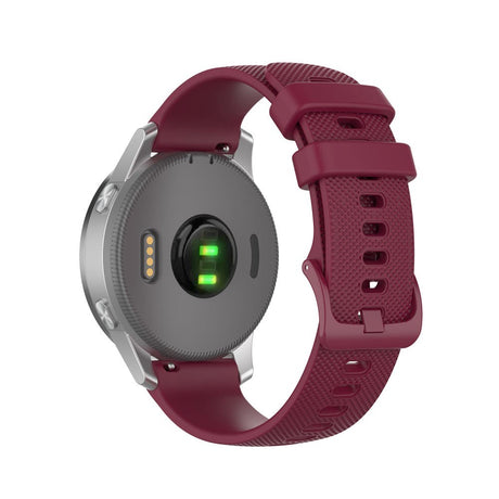 Smartwatch Universal Silicone Strap (18mm) - Wine Red