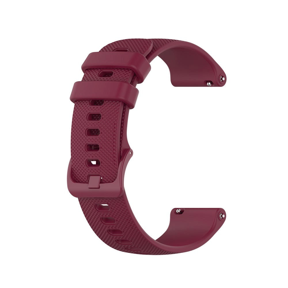 Smartwatch Universal Silicone Strap (18mm) - Wine Red