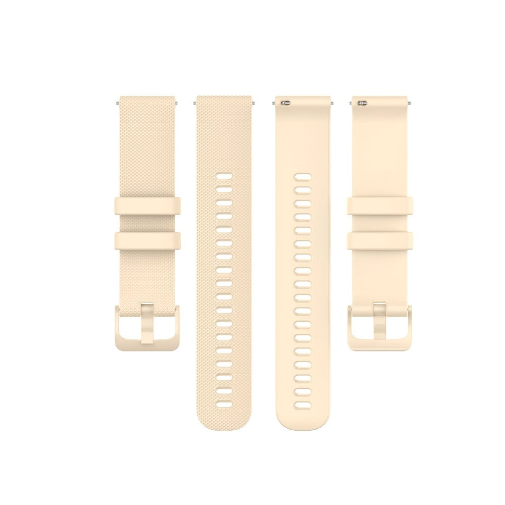 Smartwatch Universal Silicone Strap (18mm) - Beige