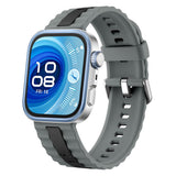 Huawei Watch Fit 5 Pro / 5 / 4 Pro / 4 / 3 EIDERWOOD Two-Tone Silicone Strap - Grey / Black