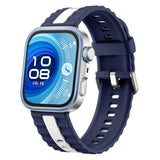 Huawei Watch Fit 5 Pro / 5 / 4 Pro / 4 / 3 EIDERWOOD Two-Tone Silicone Strap - Blue / White