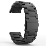 Huawei GT 4 / 5 (41mm) / 5 Pro (42mm) EIDERWOOD Metal Watch Strap - Black
