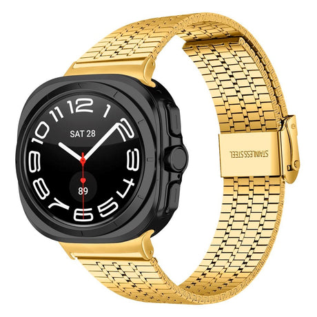 EIDERWOOD Samsung Galaxy Watch 8 / 8 Classic (40 / 44 / 46mm) Steel Strap - Gold