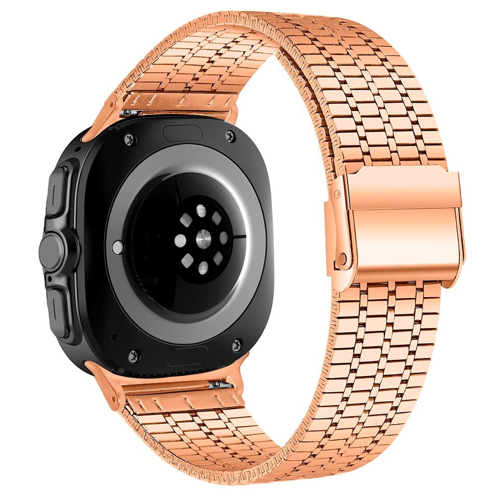 EIDERWOOD Samsung Galaxy Watch 8 / 8 Classic (40 / 44 / 46mm) Steel Strap - Rose Gold