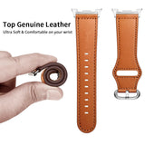 Samsung Galaxy Watch 8 / 8 Classic (40 / 44 / 46mm) Faux Leather Strap - Brown