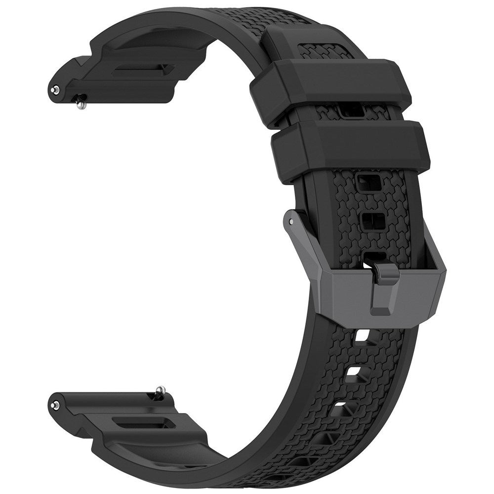 Garmin Venu X1 / Coros Nomad EIDERWOOD Silicone Watch Strap - Black