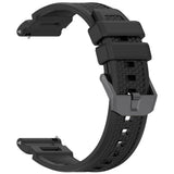 Garmin Venu X1 / Coros Nomad EIDERWOOD Silicone Watch Strap - Black