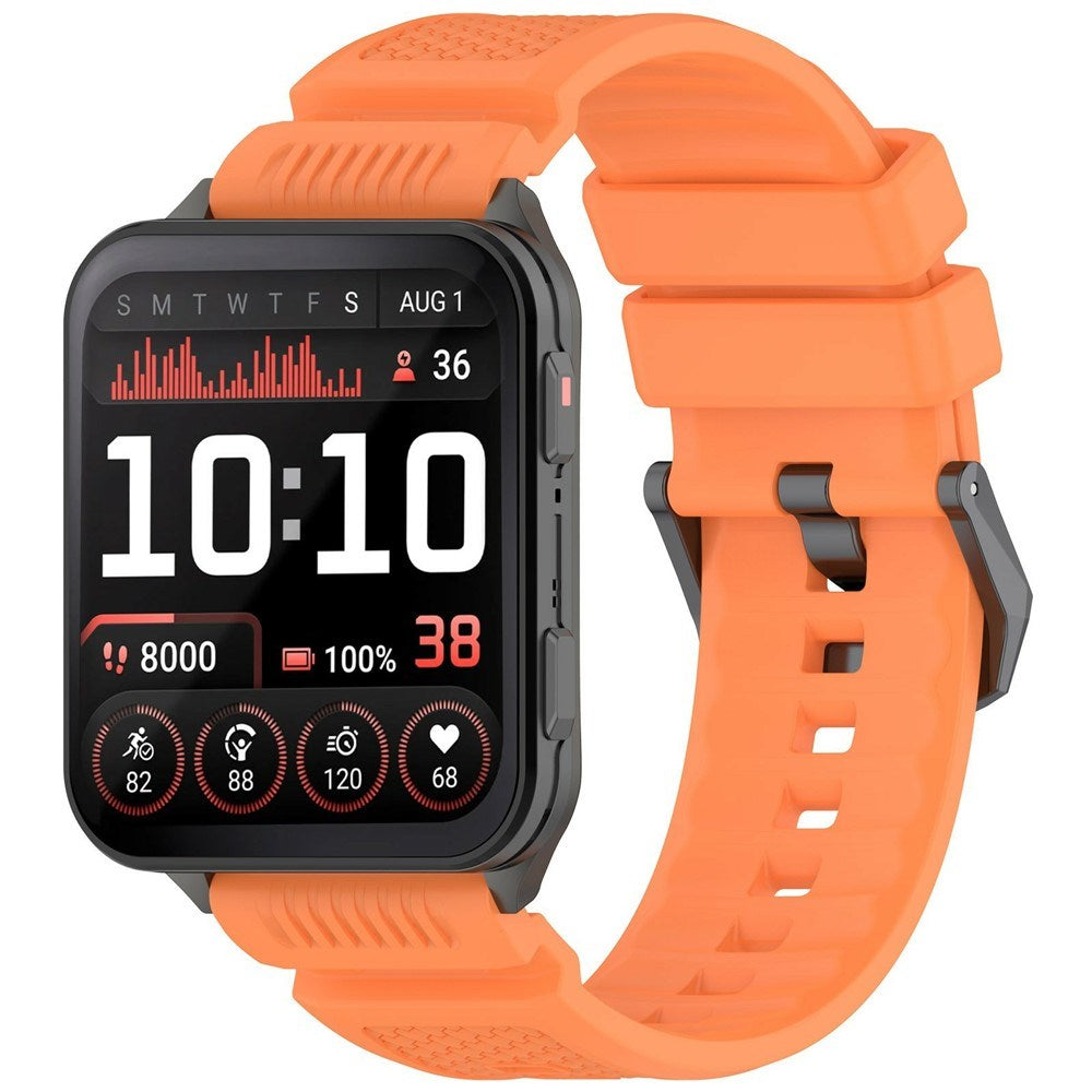 Garmin Venu X1 / Coros Nomad EIDERWOOD Silicone Watch Strap - Orange